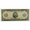 Image 1 : 1914 $5 FEDERAL RESERVE NOTE