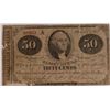 Image 1 : 1862 FIFTY CENT US CERTIFICATE OF VALUE NOTE GOOD