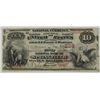 Image 1 : 1882 $10 NATIONAL SPRINGFIELD, OH FINE