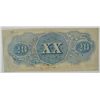 Image 2 : 1863 $20 CONFEDERATE STATES OF AMERICA NOTE AU/CU