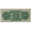 Image 2 : 1872 $20 STATE OF COUTH CAROLINA "REVENUE BOND SCRIPT" CU