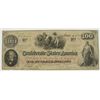 Image 1 : 1862 $100 CONFEDERATE STATES OF AMERICA NOTE VF
