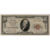 Image 1 : 1929 $10 NATIONAL DETROIT, MI #10527 VF/XF