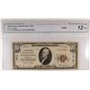 Image 1 : 1929 $10 NATIONAL WATERTOWN, WI #1010 CGA 12