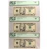 Image 1 : 3-1999 $10 FEDERAL RESERVE NOTE STARS PCGS 64