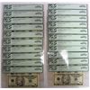 Image 1 : 21 CONSECUTIVE $10 FEDERAL RESERVE NOTES STARS PCGS 4-65 & 17-66
