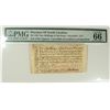 Image 1 : 1771 2 SHILLINGS PROVINCE OF NORTH CAROLINA PMG 66