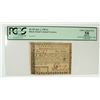 Image 1 : 1780 $4 RHODE ISLAND COLONIAL CURRENCY PCGS 58