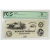 Image 1 : 18-- $5 PROOF BANK OF MORGAN, GA PCGS 50