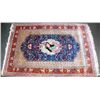 Image 1 : Kum Hand Made Persian Silk Pictorial Rug