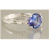Image 4 : 2.74CT TANZANITE & DIAMOND RING