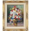 Image 1 : Eugene Demester, FLORAL BOUQUET, Original Oil