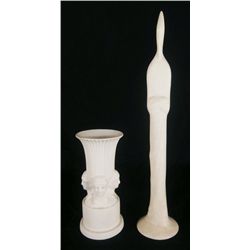 Mabel Dresden & Van Briggle style (Two Pcs)