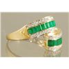 Image 2 : 1.61CT EMERALD & DIAMOND RING