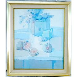 Gnocchi Franco, Rose E Melo Gran, Original Oil