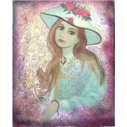 William Verdult, 1965 Original Oil On Canvas