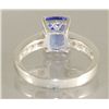 Image 4 : 3.01CT TANZANITE & DIAMOND RING