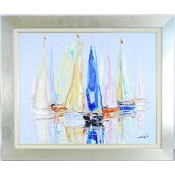 Duaiv, Untitled, Signed Hand Embellished Giclee