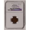 Image 2 : 1914-D LINCOLN ONE CENT NGC FINE, HAS MINT DONE, ERROR, MINOR PLANCHET FLAW OBV.