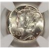 Image 2 : 1945-D MERCURY DIME, NGC MS-65 GEM