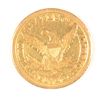 Image 2 : 1858-D $5 GOLD LIBERTY AU 58