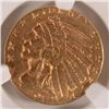 Image 2 : 1912 $5 GOLD INDIAN NGC AU 58