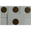 Image 2 : 4-1859 INDIAN HEAD CENTS "GRADING SET" (AG,GOOD,VG,FINE)