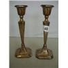 Image 1 : Pair silver hallmarked candlesticks, 8" high £20 - 40...