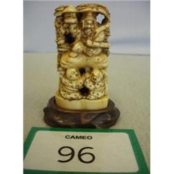 Small carved 18th century Okimono £100 - 150...