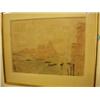 Image 1 : Framed watercolour of Venice scene signed Terence McCaw £100 - 150...