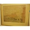 Image 1 : Framed watercolour of Venice scene signed Terence McCaw £100 - 150...