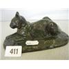 Image 1 : Signed bronze cat J. Andre £50 - 80...