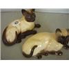 Image 1 : Two Beswick Siamese cats £30 - 50...