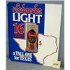 Image 1 : 24 SCHAEFER BEER SIGN LIGHTS 16 OZ. CARDBOARD. NEW. H18", L15.5", D2". WEIGHT 6.5LBS....