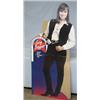 Image 1 : 2 LONESTAR BEER SIGN SUZY BOGGUSS. COPYRIGHT 1993.GOOD COND. H69", L31". WEIGHT 8LBS....