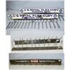 Image 1 : 2 US ROYAL RACKS-BOTH W/RUST. FOLDED MEASUREMENT H8", L34.5" TOTAL WEIGHT 6LBS. 1 THERMOLD FAN BE...