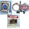 Image 1 : 1 PABST & EXTRA LIGHT LIGHTED SIGN PLASTIC. GOOD COND. H16.5 L 12.5" WEIGHT 1.5LBS. 1 MILLER GENU...