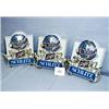 Image 1 : 3 SCHLITZ LIGHTED SIGNS OF PLASTIC. OK COND. H11", L11" TOTAL WEIGHT 3.5LBS....