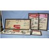 Image 1 : 5 COCA COLA MENU SIGNS-VARIOUS SIZES MAX H30.5", L49.5". FAIR COND. TOTAL WEIGHT 15LBS....