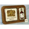 Image 1 : 21 ERLANGER BEER SIGNS IN PLASTIC MOST IN NEW COND. H12"EA, L 18"EA. WEIGHT .75LB EA....