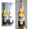 Image 1 : 3 CORONA BOTTLE SIGN, CARDBOARD. FAIR COND. H39",L15". WT. 2LB....