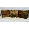 Image 1 : 1 GOETZ WOOD CASES/BOTTLES-6 CASES 132 BOTTLES.BOTTLES ARE GREEN MARKED MULO. ONE BOTTLE BROKEN A...