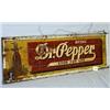 Image 1 : 1 DR. PEPPER-GOOD FOR LIFE METAL SIGN. H18.5", L54". OLD W/MUCH RUST AND SOME HOLES. WEIGHT 5LBS....