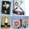 Image 1 : 1 LONESTAR LIGHTED CLOCK SIGN W/ARMADILLO, H10", L25.5", W3", CRACKED PANEL WITH SCRATCHES- NOT W...
