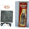 Image 1 : 1 DRINK DELAWARE PUNCH METAL SIGN. H39", L13.5". PAINT LOSS WEIGHT 1.5LBS. 1 DELAWARE PUNCH METAL...