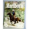 Image 1 : 14 MARLBORO CIGARETTE SIGNS. COWBOY ON HORSE W/LASSO. SOME WITH SLIGHT SCRATCHES, MOST NEW. H22",...