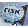 Image 1 : 1 FISK TIRE SIGN ON FIBERBOARD W/MINOR SPOTS. H24", L34". WEIGHT 5LBS. USED IN MOVIE "THE FINAL V...