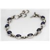 Image 1 : Tanzanite 15.85g Bracelet Sterling Silver