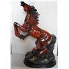 Image 1 : Horse Polystone Statue Height: 18 inch , Width: 17.5 inch