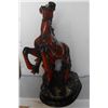 Image 2 : Horse Polystone Statue Height: 18 inch , Width: 17.5 inch